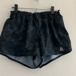 Reebok Womens Black Athletic Gym Shorts Size S